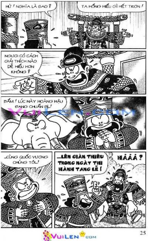 Đọc Truyện Thần Đồng Đất Việt Tập 122: Vở Rối Trên Không