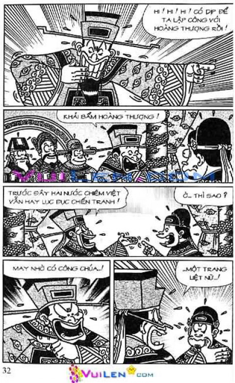 Đọc Truyện Thần Đồng Đất Việt Tập 122: Vở Rối Trên Không