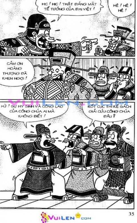 Đọc Truyện Thần Đồng Đất Việt Tập 122: Vở Rối Trên Không