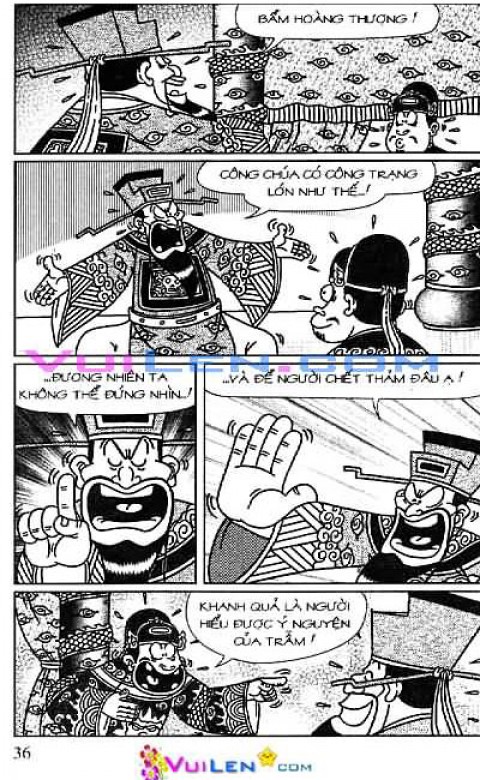 Đọc Truyện Thần Đồng Đất Việt Tập 122: Vở Rối Trên Không