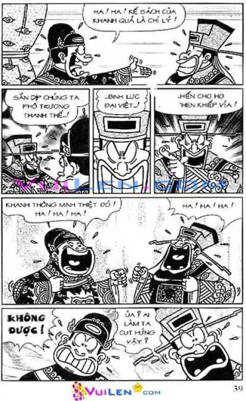 Đọc Truyện Thần Đồng Đất Việt Tập 122: Vở Rối Trên Không