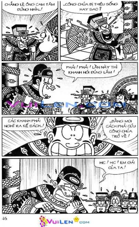 Đọc Truyện Thần Đồng Đất Việt Tập 122: Vở Rối Trên Không