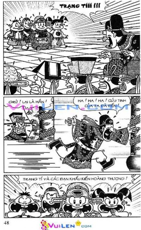 Đọc Truyện Thần Đồng Đất Việt Tập 122: Vở Rối Trên Không