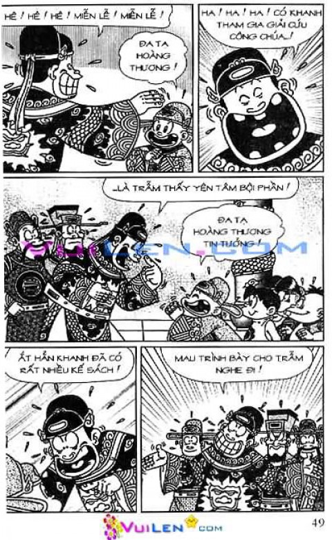 Đọc Truyện Thần Đồng Đất Việt Tập 122: Vở Rối Trên Không