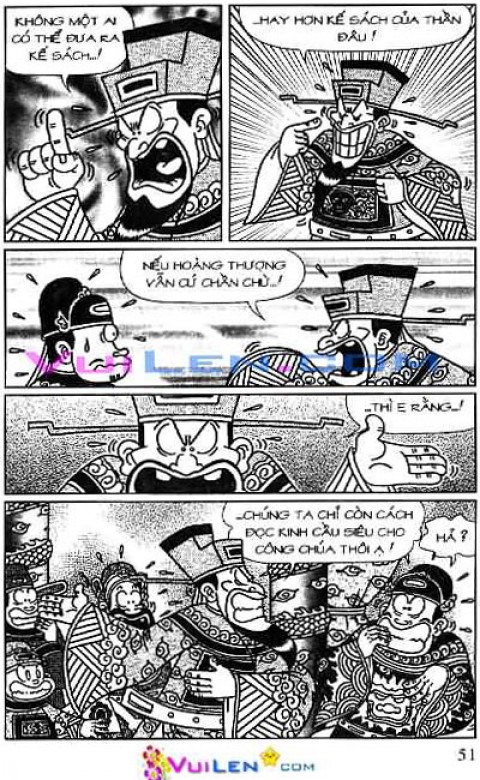 Đọc Truyện Thần Đồng Đất Việt Tập 122: Vở Rối Trên Không