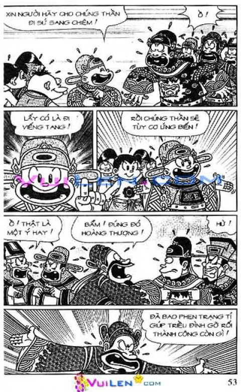 Đọc Truyện Thần Đồng Đất Việt Tập 122: Vở Rối Trên Không