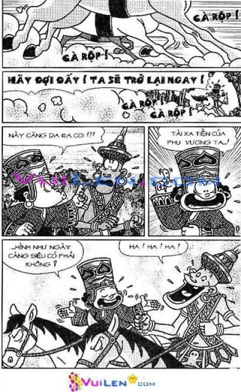 Đọc Truyện Thần Đồng Đất Việt Tập 122: Vở Rối Trên Không