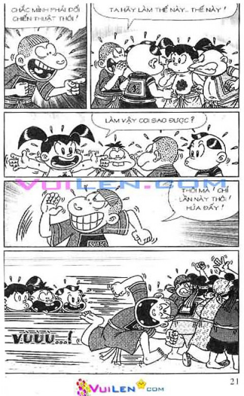 Đọc Truyện Thần Đồng Đất Việt Tập 123: Vở Rối Trên Không