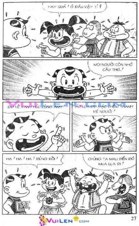 Đọc Truyện Thần Đồng Đất Việt Tập 123: Vở Rối Trên Không