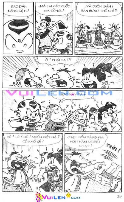 Đọc Truyện Thần Đồng Đất Việt Tập 123: Vở Rối Trên Không