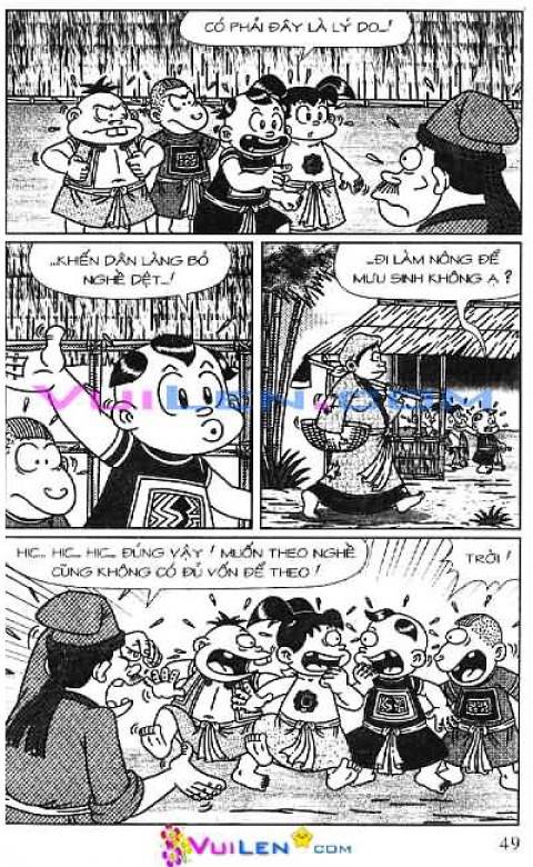 Đọc Truyện Thần Đồng Đất Việt Tập 123: Vở Rối Trên Không