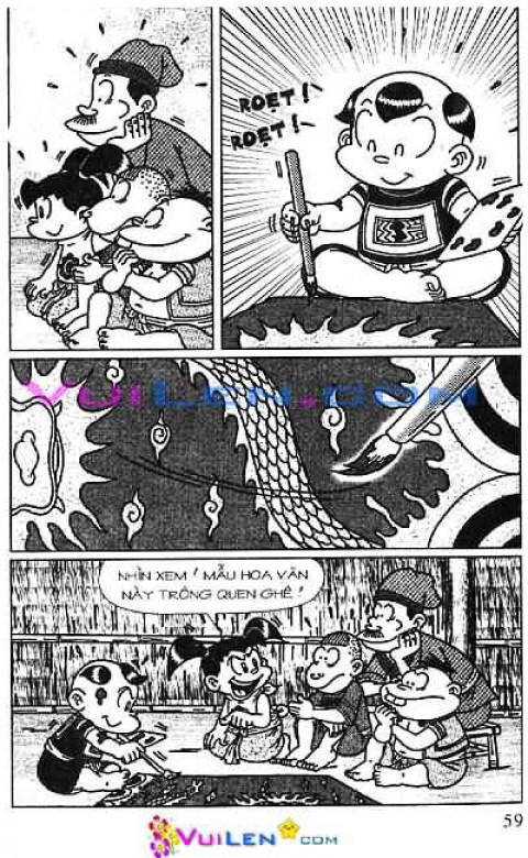 Đọc Truyện Thần Đồng Đất Việt Tập 123: Vở Rối Trên Không