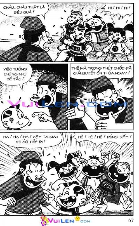 Đọc Truyện Thần Đồng Đất Việt Tập 123: Vở Rối Trên Không