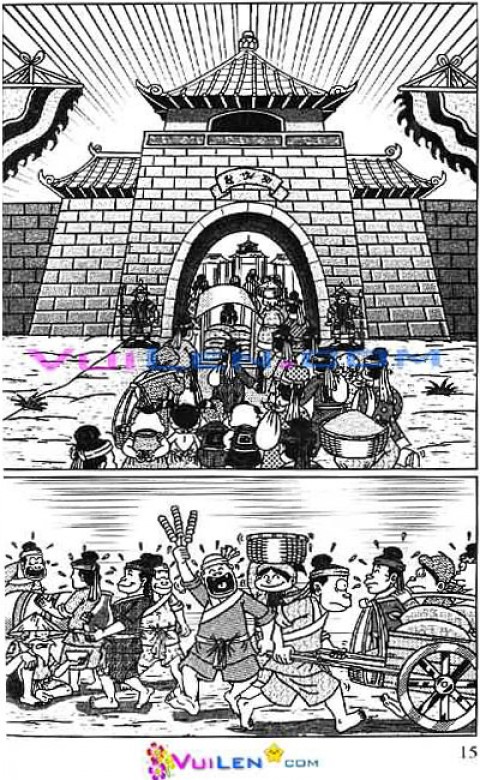 Đọc Truyện Thần Đồng Đất Việt Tập 124: Vở Rối Trên Không