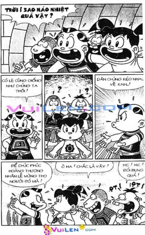 Đọc Truyện Thần Đồng Đất Việt Tập 124: Vở Rối Trên Không