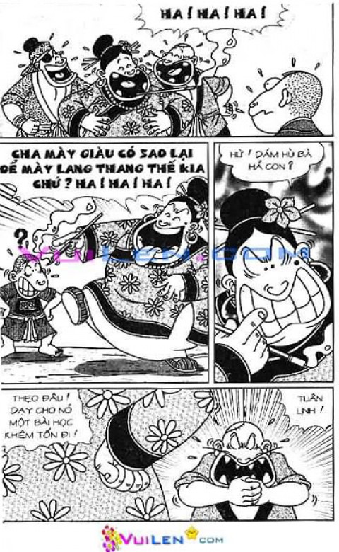 Đọc Truyện Thần Đồng Đất Việt Tập 124: Vở Rối Trên Không
