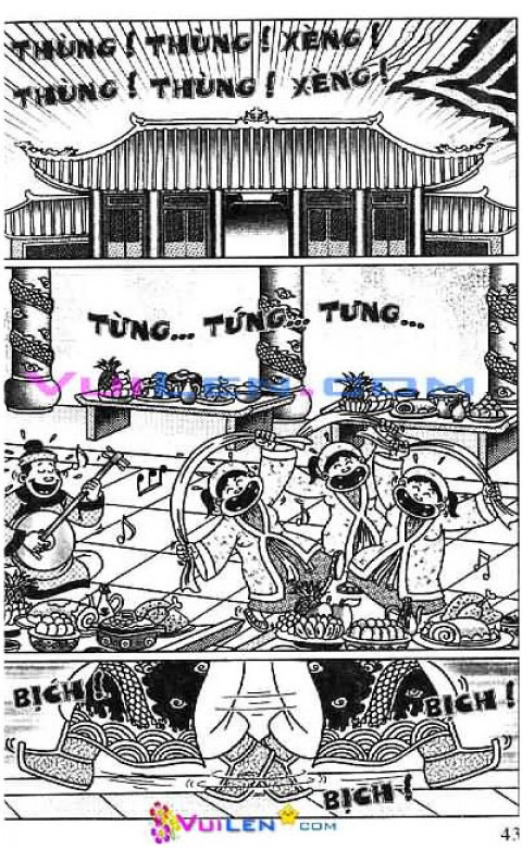 Đọc Truyện Thần Đồng Đất Việt Tập 124: Vở Rối Trên Không