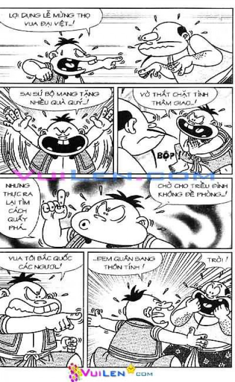 Đọc Truyện Thần Đồng Đất Việt Tập 124: Vở Rối Trên Không