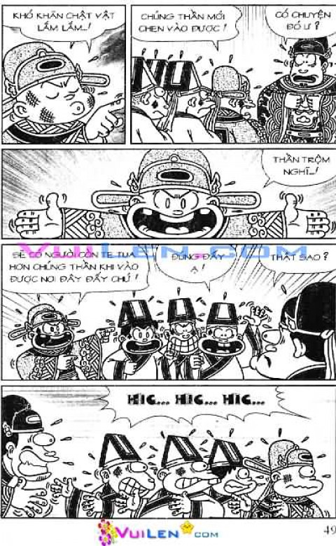 Đọc Truyện Thần Đồng Đất Việt Tập 124: Vở Rối Trên Không