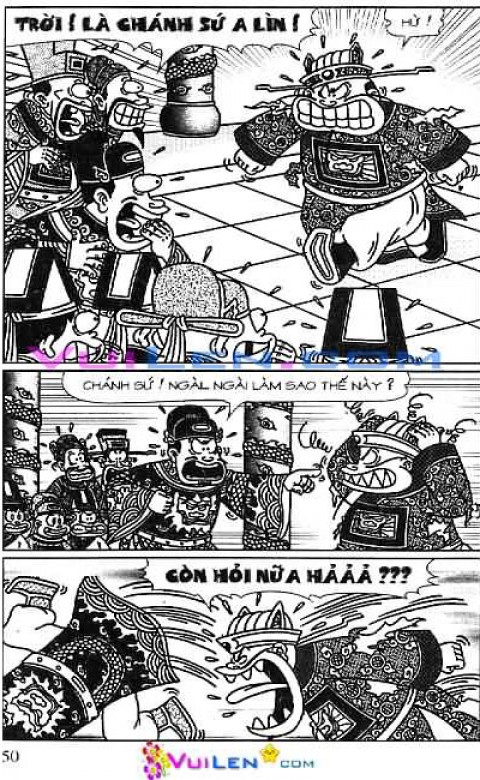 Đọc Truyện Thần Đồng Đất Việt Tập 124: Vở Rối Trên Không