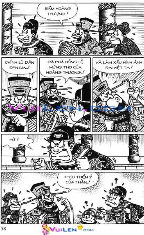 Đọc Truyện Thần Đồng Đất Việt Tập 124: Vở Rối Trên Không