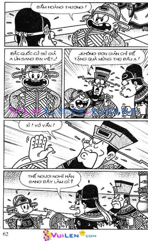 Đọc Truyện Thần Đồng Đất Việt Tập 124: Vở Rối Trên Không
