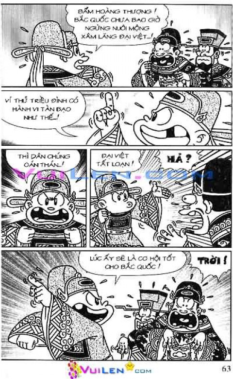 Đọc Truyện Thần Đồng Đất Việt Tập 124: Vở Rối Trên Không