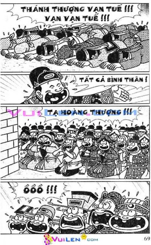 Đọc Truyện Thần Đồng Đất Việt Tập 124: Vở Rối Trên Không