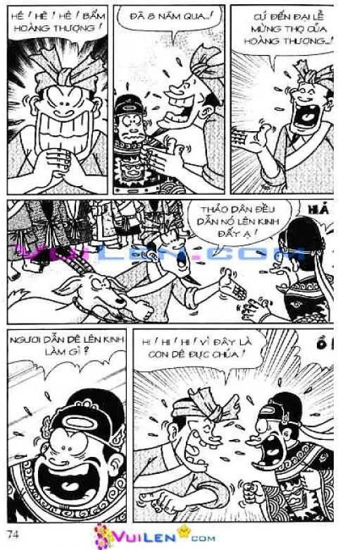 Đọc Truyện Thần Đồng Đất Việt Tập 124: Vở Rối Trên Không