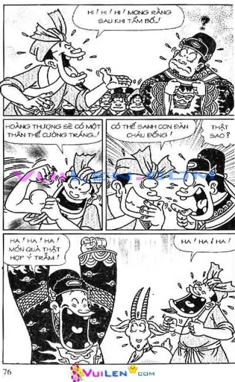 Đọc Truyện Thần Đồng Đất Việt Tập 124: Vở Rối Trên Không