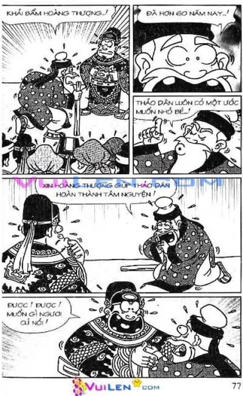 Đọc Truyện Thần Đồng Đất Việt Tập 124: Vở Rối Trên Không