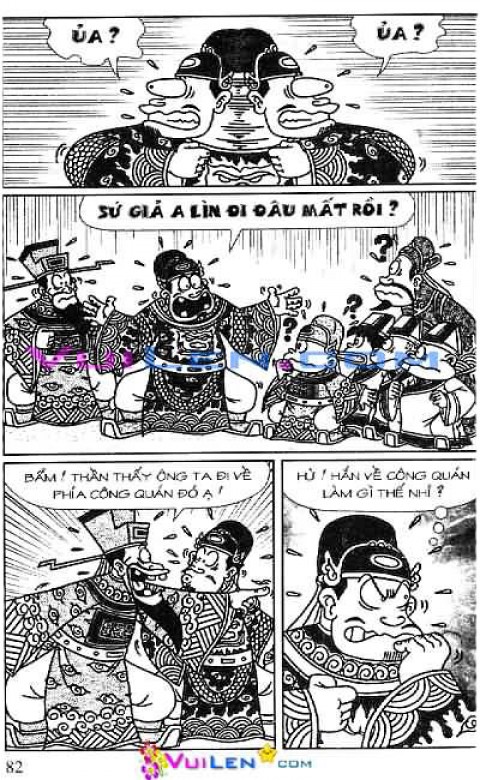 Đọc Truyện Thần Đồng Đất Việt Tập 124: Vở Rối Trên Không