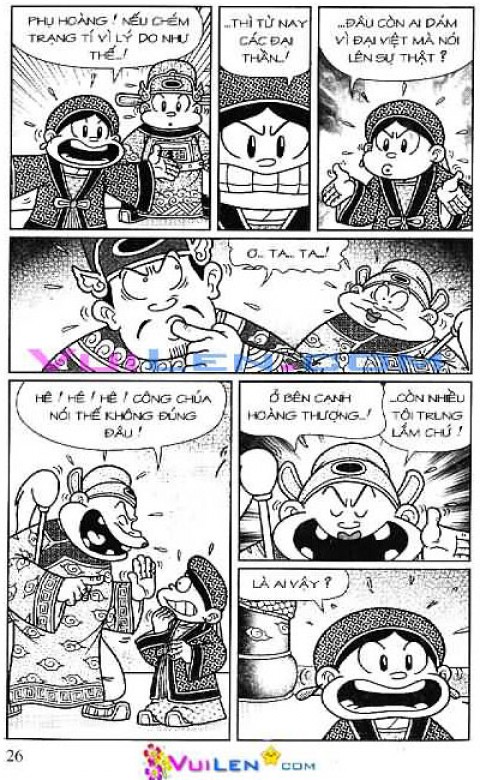 Đọc Truyện Thần Đồng Đất Việt Tập 125: Vở Rối Trên Không