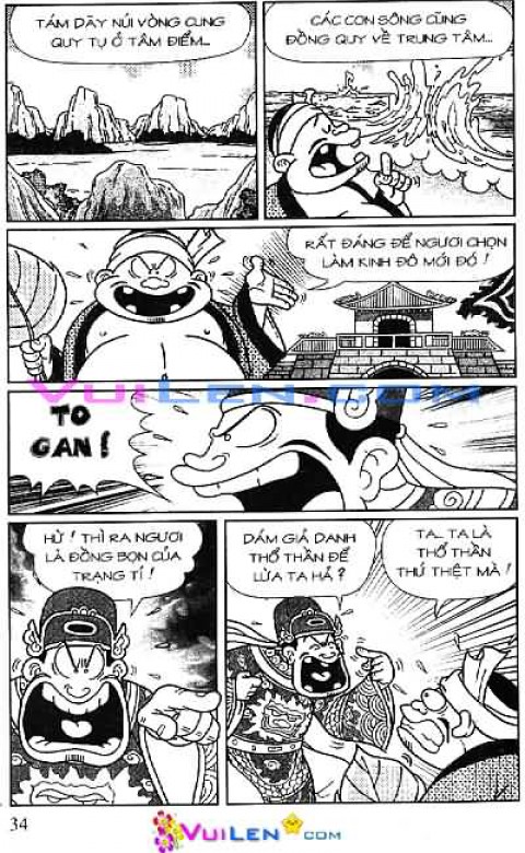 Đọc Truyện Thần Đồng Đất Việt Tập 125: Vở Rối Trên Không