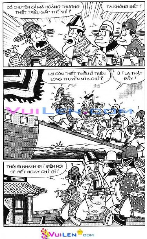 Đọc Truyện Thần Đồng Đất Việt Tập 125: Vở Rối Trên Không