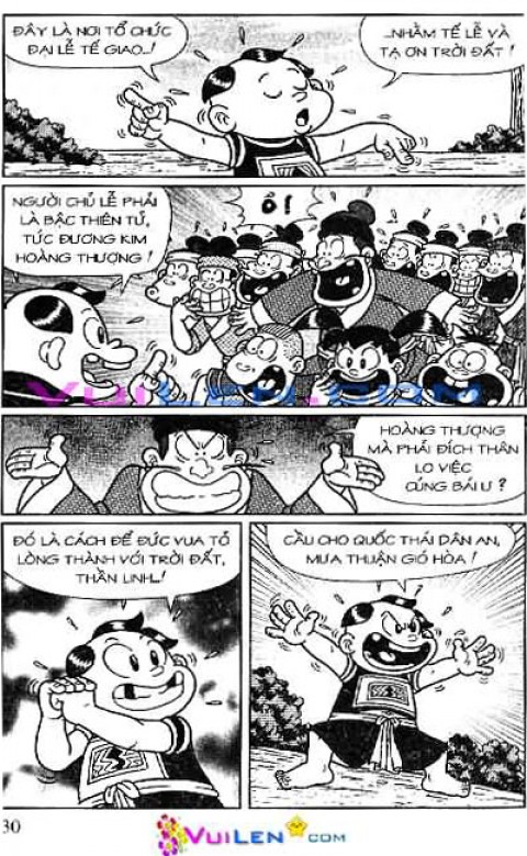 Đọc Truyện Thần Đồng Đất Việt Tập 126: Vở Rối Trên Không