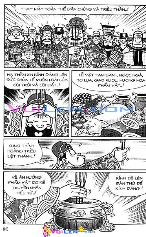 Đọc Truyện Thần Đồng Đất Việt Tập 126: Vở Rối Trên Không