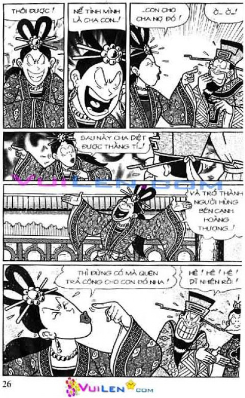 Đọc Truyện Thần Đồng Đất Việt Tập 127: Vở Rối Trên Không