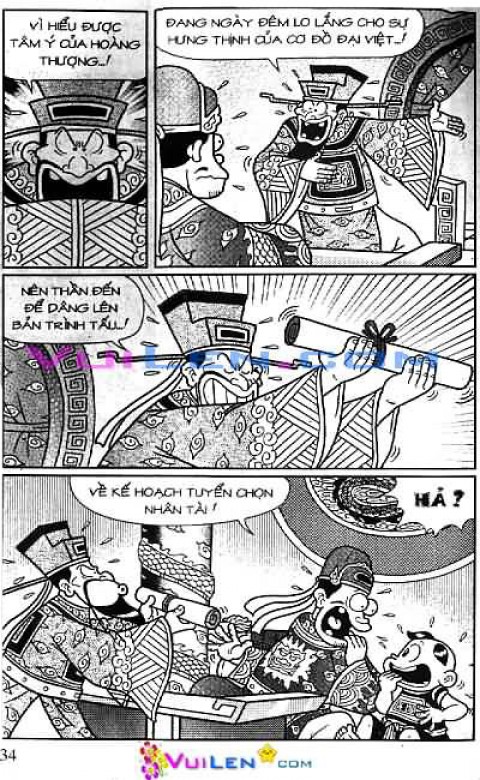 Đọc Truyện Thần Đồng Đất Việt Tập 127: Vở Rối Trên Không