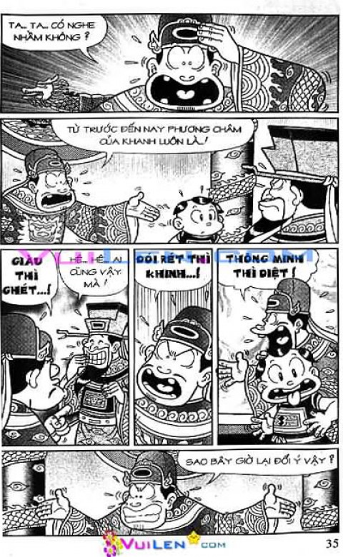 Đọc Truyện Thần Đồng Đất Việt Tập 127: Vở Rối Trên Không