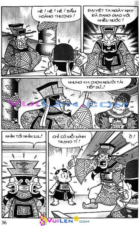 Đọc Truyện Thần Đồng Đất Việt Tập 127: Vở Rối Trên Không