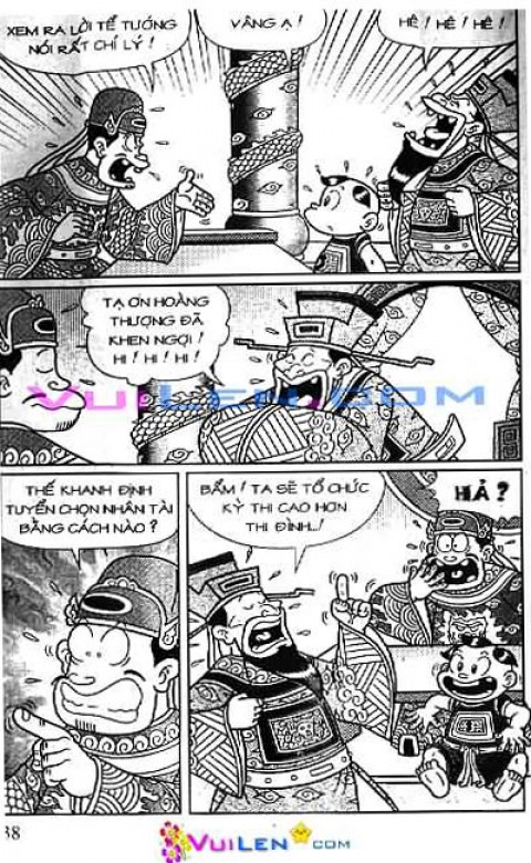 Đọc Truyện Thần Đồng Đất Việt Tập 127: Vở Rối Trên Không