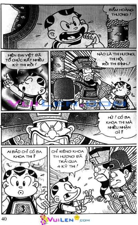 Đọc Truyện Thần Đồng Đất Việt Tập 127: Vở Rối Trên Không