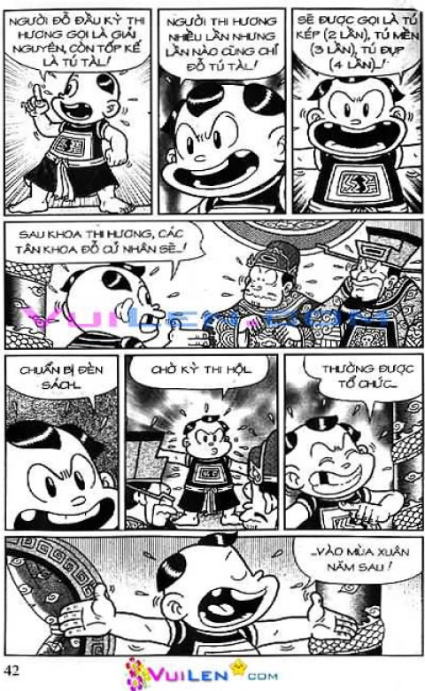 Đọc Truyện Thần Đồng Đất Việt Tập 127: Vở Rối Trên Không