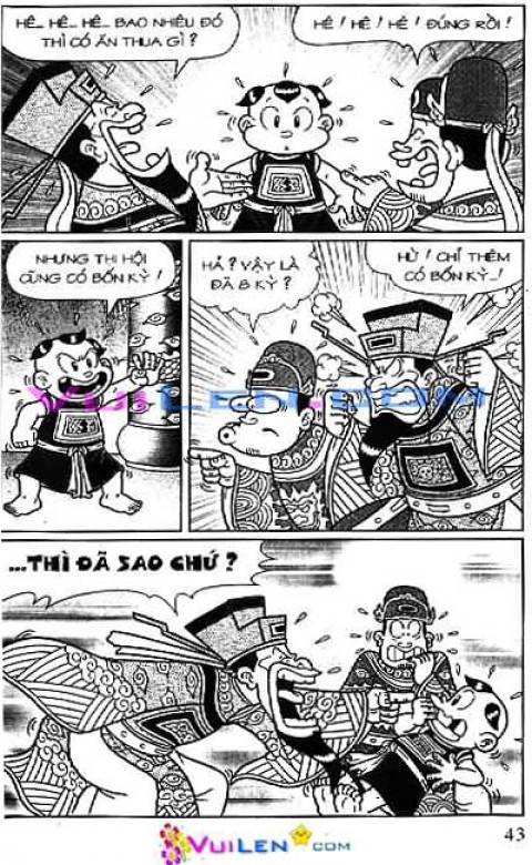 Đọc Truyện Thần Đồng Đất Việt Tập 127: Vở Rối Trên Không