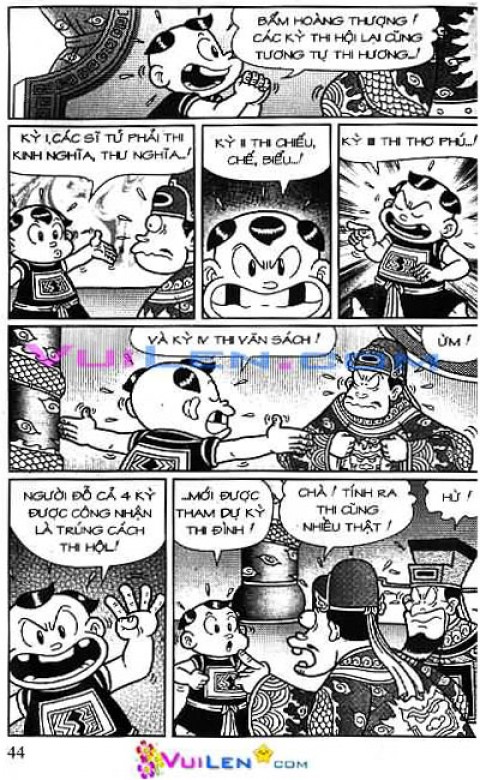 Đọc Truyện Thần Đồng Đất Việt Tập 127: Vở Rối Trên Không