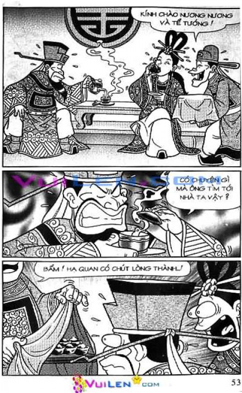 Đọc Truyện Thần Đồng Đất Việt Tập 127: Vở Rối Trên Không