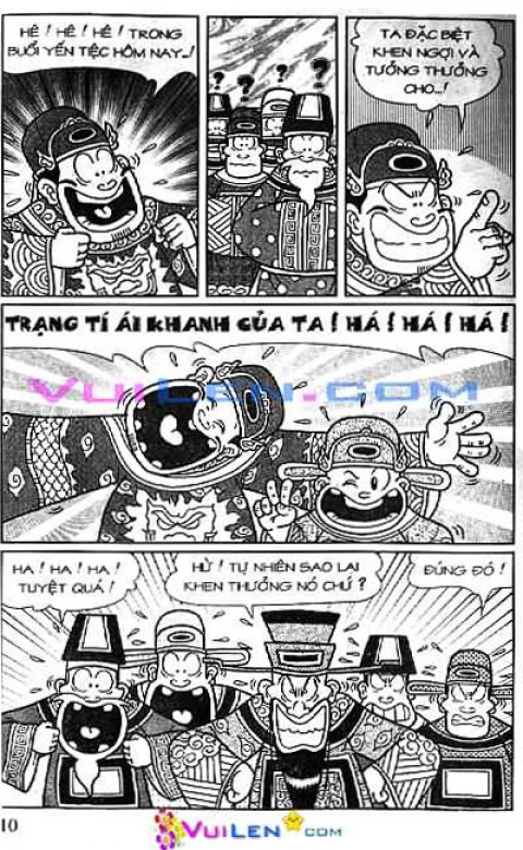 Đọc Truyện Thần Đồng Đất Việt Tập 127: Vở Rối Trên Không