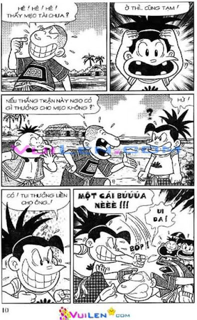 Đọc Truyện Thần Đồng Đất Việt Tập 128: Vở Rối Trên Không