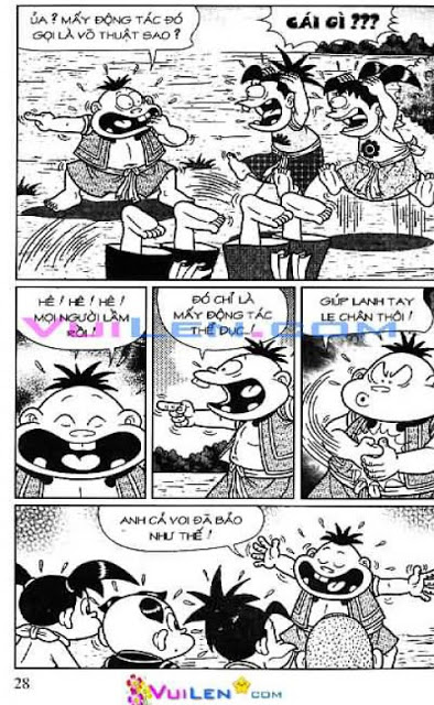 Đọc Truyện Thần Đồng Đất Việt Tập 128: Vở Rối Trên Không